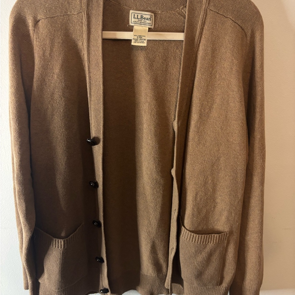 Vintage L.L. Bean cardigan sweater